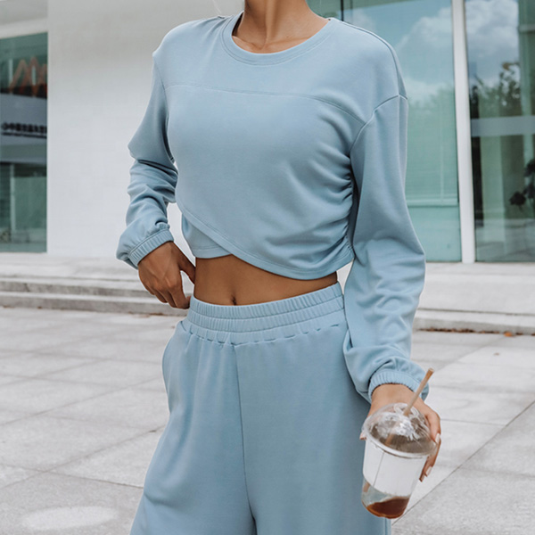 long sleeve sweatshirt and sweatpants set